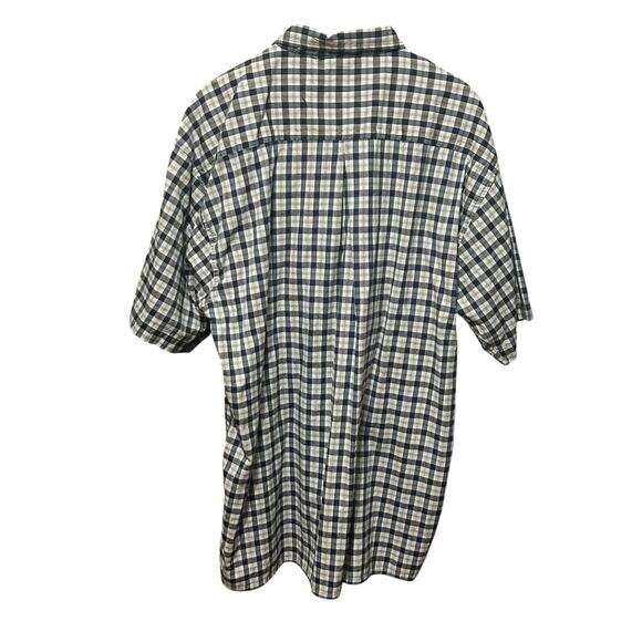 Y2K Vintage Men Phat Farm Plaid Button Up Shirt 4X‎ Hip Hop Oversized Streetwear - Picture 3 of 9